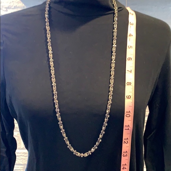 EUC Loft Long Chain & Rhinestone - Picture 4 of 4
